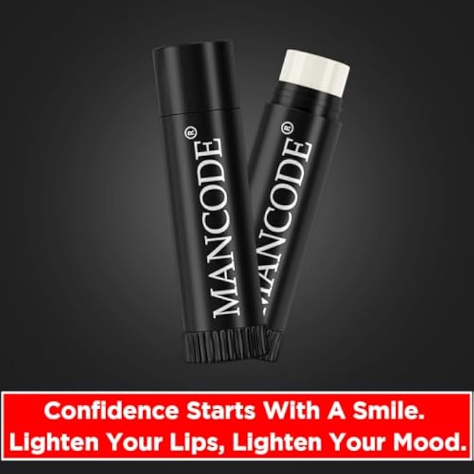 MAN CODE LIGHTENING LIP BALM FOR DRY, CHAPPED, DARK AND SMOKY LIPS - 4.5GM | MOISTURIZES, NOURISHES & SOFTEN LIPS WITH THE POWER OF VITAMIN E, COCONUT & OLIVE OIL | 24 H MELT IN MOISTURE FORMULA - Image 3